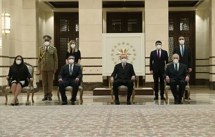 Son dakika: Başkan Erdoğan'dan Külliye'de peş peşe önemli kabuller - 2