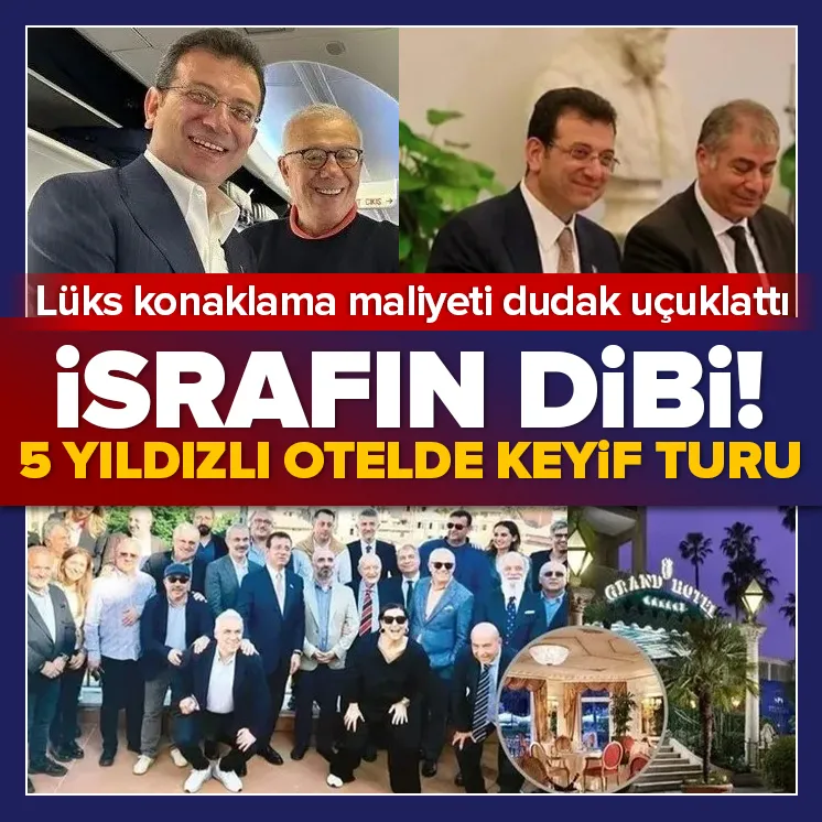 İmamoğlunun konaklama maliyeti dudak uçuklattı