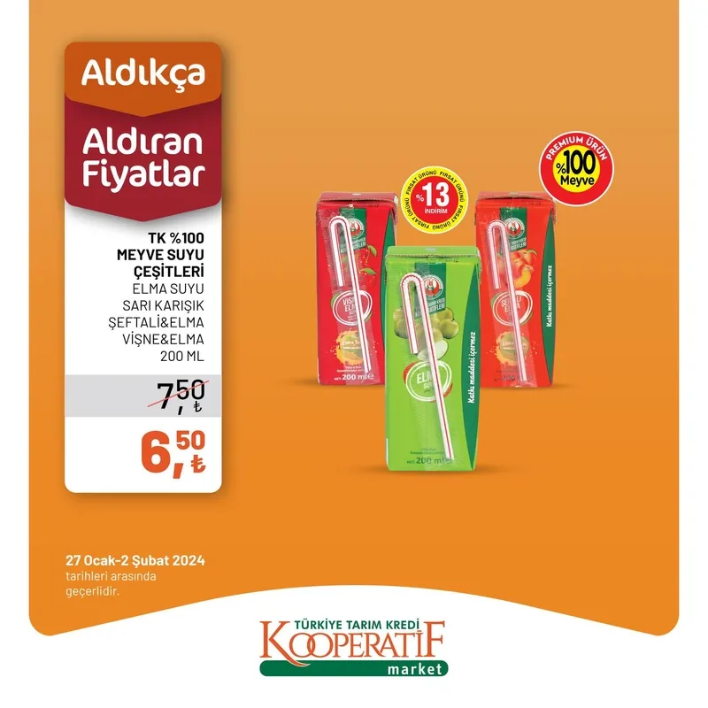 Tarım Kredi Market indirim için son gün! TK’da tost peyniri 129,90 TL, zeytin 129,90 TL, beyaz peynir 109,90 TL, çay 106,90 TL, tereyağı 59,00 TL… - 16
