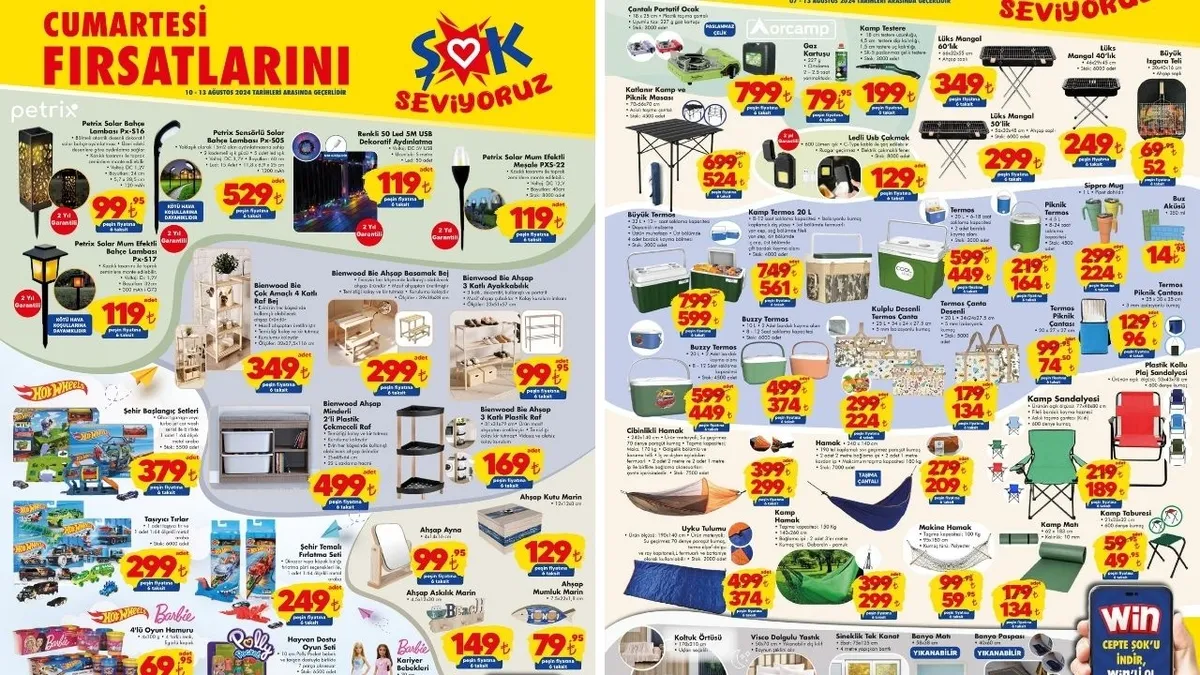 ŞOK'ta kapış kapış gidecek! Şimdiden alarmlar kuruldu: Cumartesi günü...