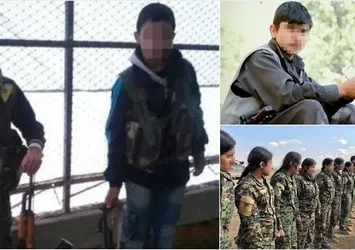 YPG/PKK çocukları savaşçı olarak kullandı