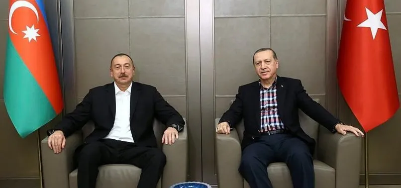 Erdoğan-Aliyev çalışma yemeğinde bir araya geldi