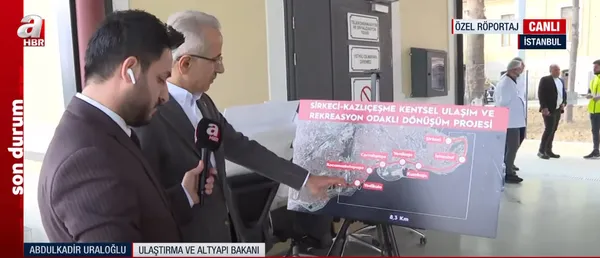 Açılış Başkan Erdoğan’dan! Sirkeci-Kazlıçeşme raylı sistem hattı bugün hizmete giriyor | Bakan Uraloğlu A Haber’de