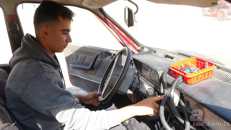 1983 model Renault Toros otomobili eski araba parçalarıyla yeniledi! Özellikleri görenleri hayrete düşürdü 1