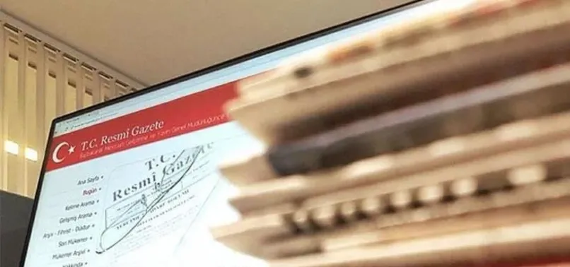 Cumhurbaşkanı kararları Resmi Gazete'de