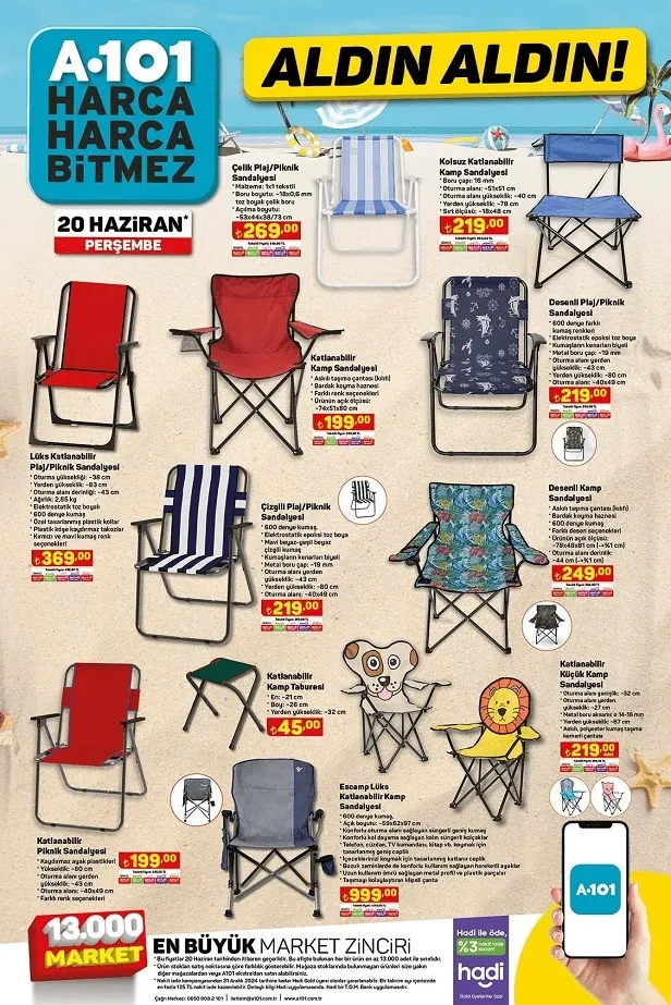A101 20 Haziran aktüel kataloğu yayınladı! A101 haftanın uygun fiyatlı ürünlerinin tam listesi… - 3