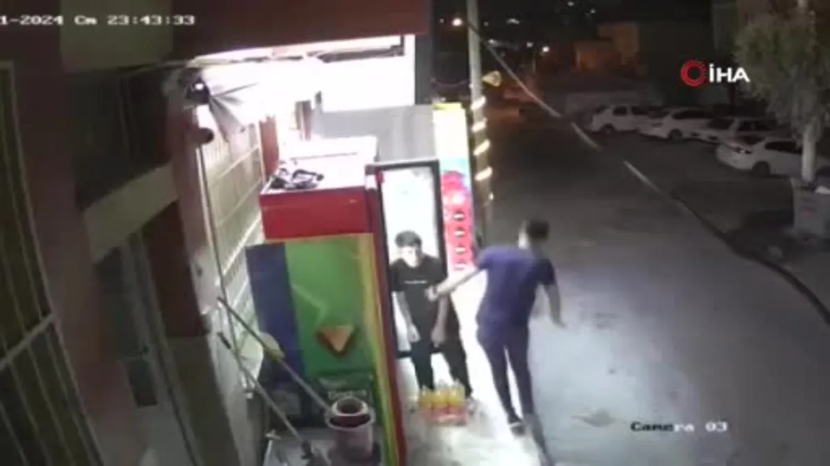 İzmir'deki intikam cinayeti kamerada