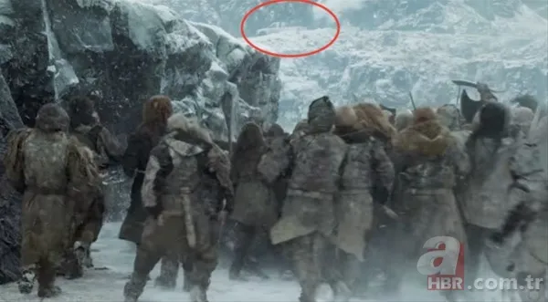 Game of Thrones'da şoke eden hata 5