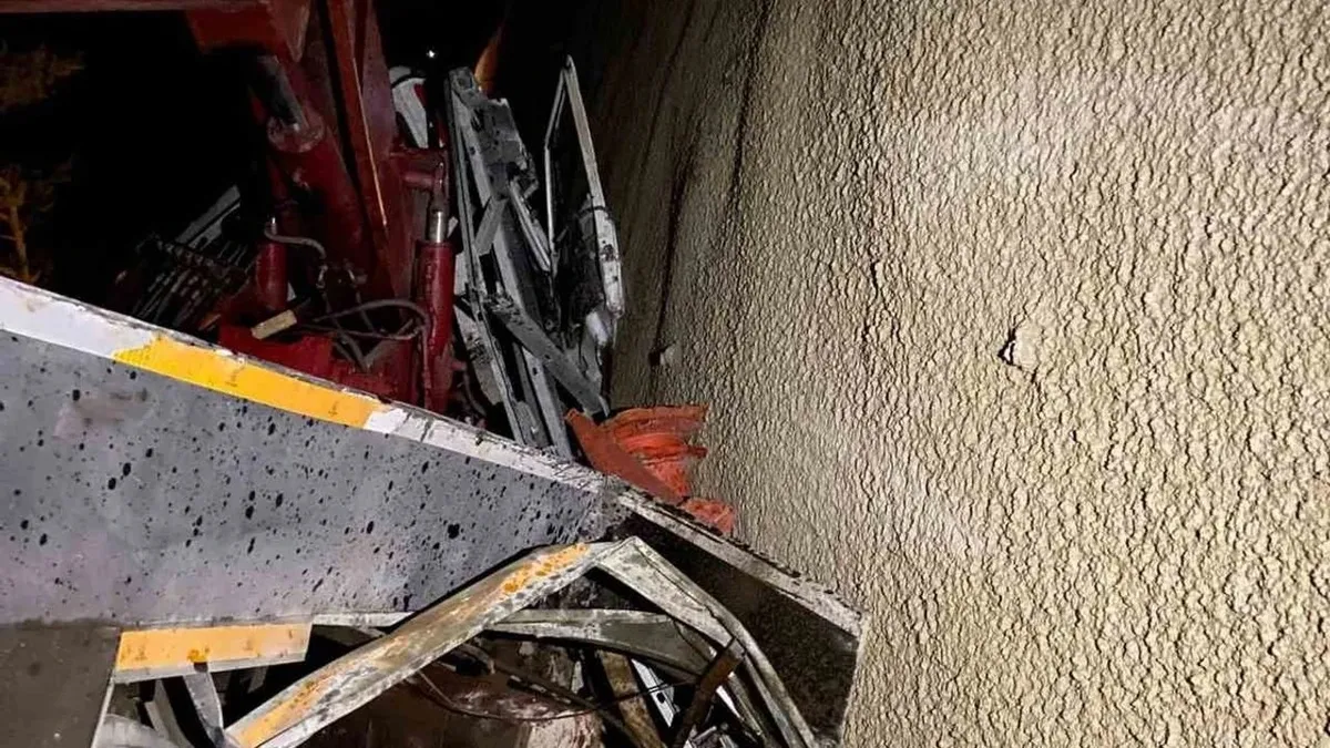 Adana'da vinç kazası: 2 yaralı