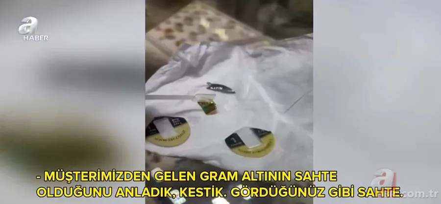 Altında "sahte gram" tuzağı I Güvenli limana sızan sahtekarlara dikkat! 3