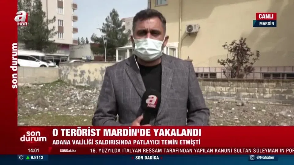 Son dakika: Adana Valiliği saldırısında patlayıcı temin eden terörist Mardin’de yakalandı