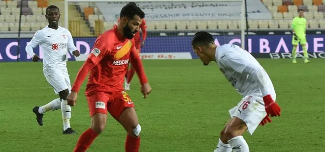Süper Lig 17. hafta karşılaşması Yeni Malatyaspor 2-2 Sivasspor MAÇ SONUCU