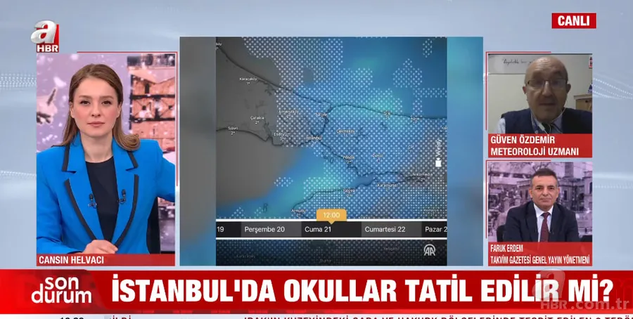 Altay Kar Fırtınası geldi: İstanbul için yeni uyarı! Saat verildi! 19-20 Şubat MGM hava durumu raporu 8