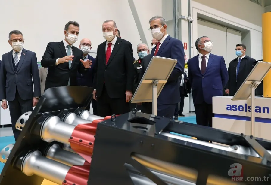 Başkan Erdoğan Aselsan tesislerini gezdi! Savunmada Türkiye daha da güçleniyor 15