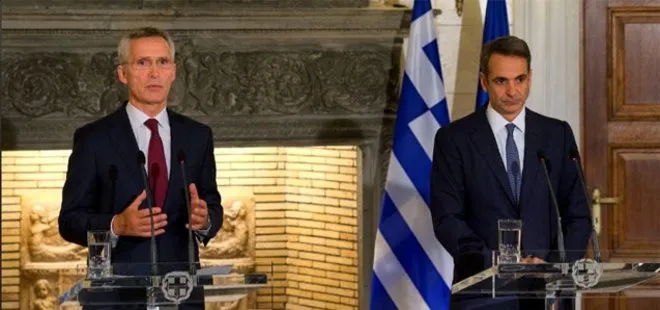 NATO Genel Sekreteri Jens Stoltenberg, Yunanistan Başbakanı Kiryakos Miçotakis ile görüştü