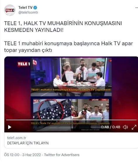Sol medya birbirine girdi! İşte Halk TV ve TELE1’in kavgası| TELE 1 yandaşını topa tuttu: Halk tv’ye rağmen var olmaya da devam edeceğiz