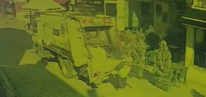 Ölüm böyle geldi... Çanakkale'deki yaşlı adamın yürek yakan anları kamerada