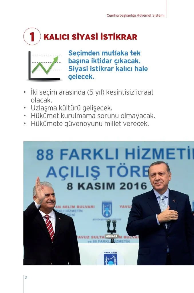 İşte AK Parti’nin Cumhurbaşkanlığı Sistemi kitapçığı