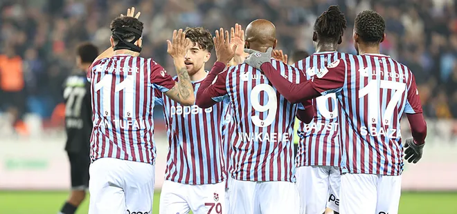 Trabzonspor Sivasspor’u farklı mağlup etti