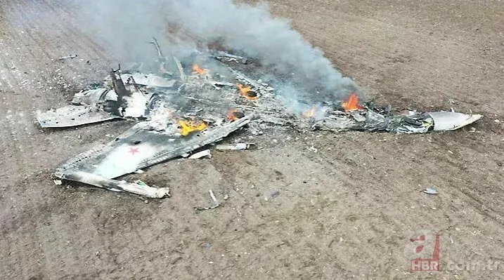 Rusya’nın 40 milyon dolarlık savaş jeti Su-35 enkaz oldu! İşte dünya basınını sallayan görüntüler
