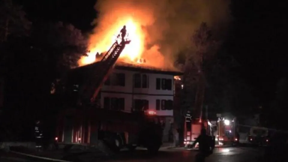 Safranbolu’da tarihi konaklarda yangın