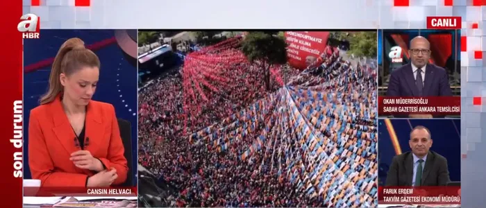 Miting meydanları ne diyor? The Economist'in skandal kapağına A Haber'de sert tepki: 14 Mayıs gerçek anlamda kapak olacak! - 2