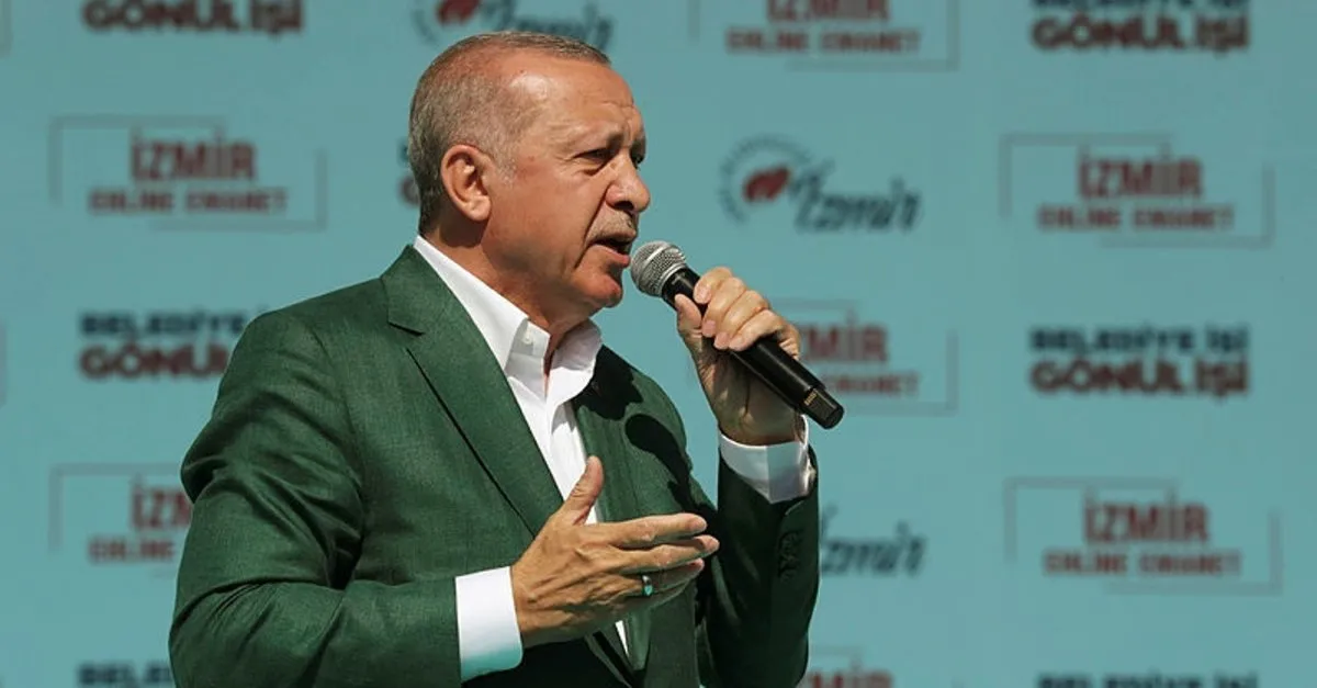 Başkan Erdoğan İzmir'de konuştu: Tunç Soyer icazeti Kandil'den aldı