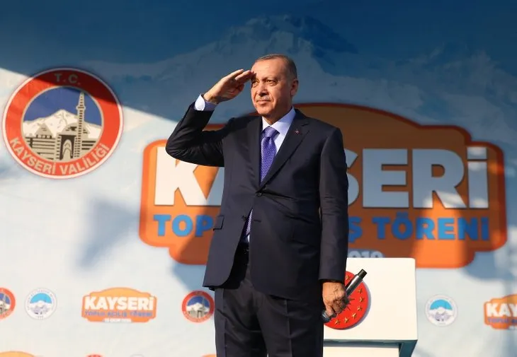 Başkomutan Recep Tayyip Erdoğan’dan asker selamı!