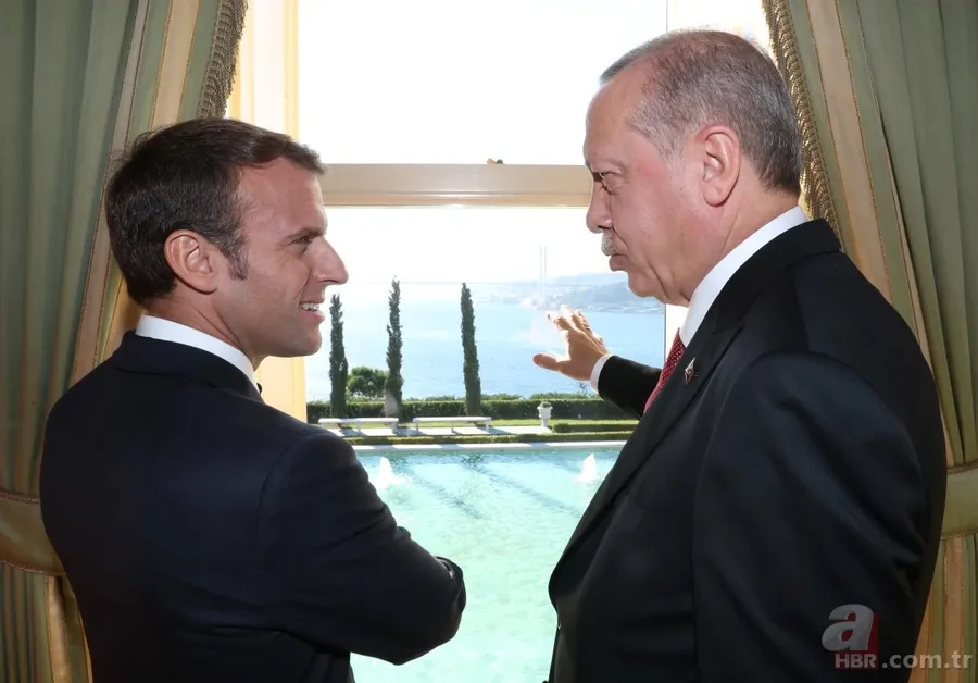 Fransa Cumhurbaşkanı Macron İstanbul'a geldi 17