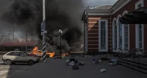 Ukrayna tren istasyonuna bombalı saldırı