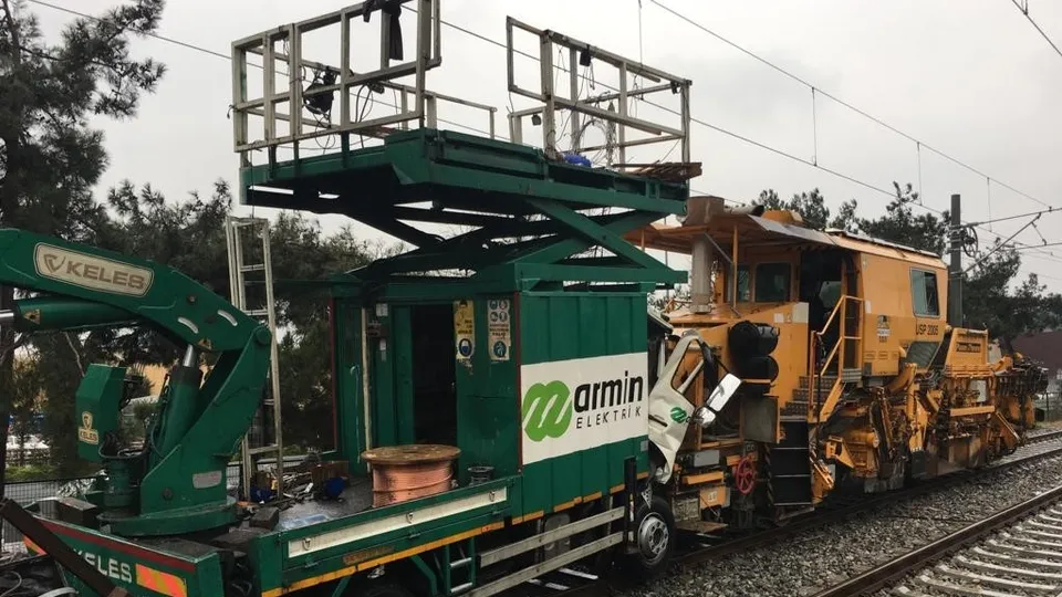 İstanbul'da tren kazası