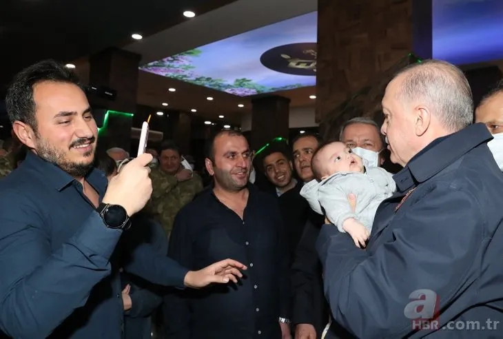 Başkan Erdoğan’ın sürpriz ziyareti Yüksekovalıları heyecanlandırdı: Çok mutlu olduk