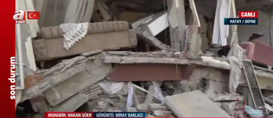 Korku filmini aratmayan görüntüler! Hatay Defne’de sokaklar enkaz yığını | A Haber görüntüledi 5