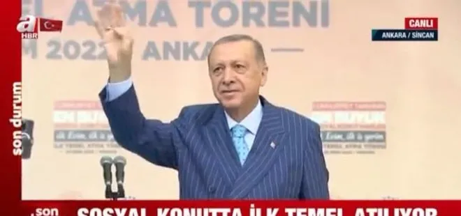 Son dakika: TOKİ sosyal konut projesinde 17 ilde ilk temel atıldı! Başkan Recep Tayyip Erdoğan’dan önemli açıklamalar