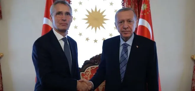 Başkan Erdoğan NATO Genel Sekreteri Jens Stoltenberg’i kabul etti