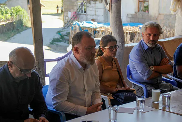 HDP Eş Genel Başkanı Sezai Temelli’den yüzsüz ziyaret!