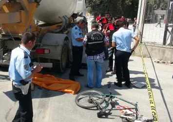 İstanbul'da beton mikseri dehşet saçtı