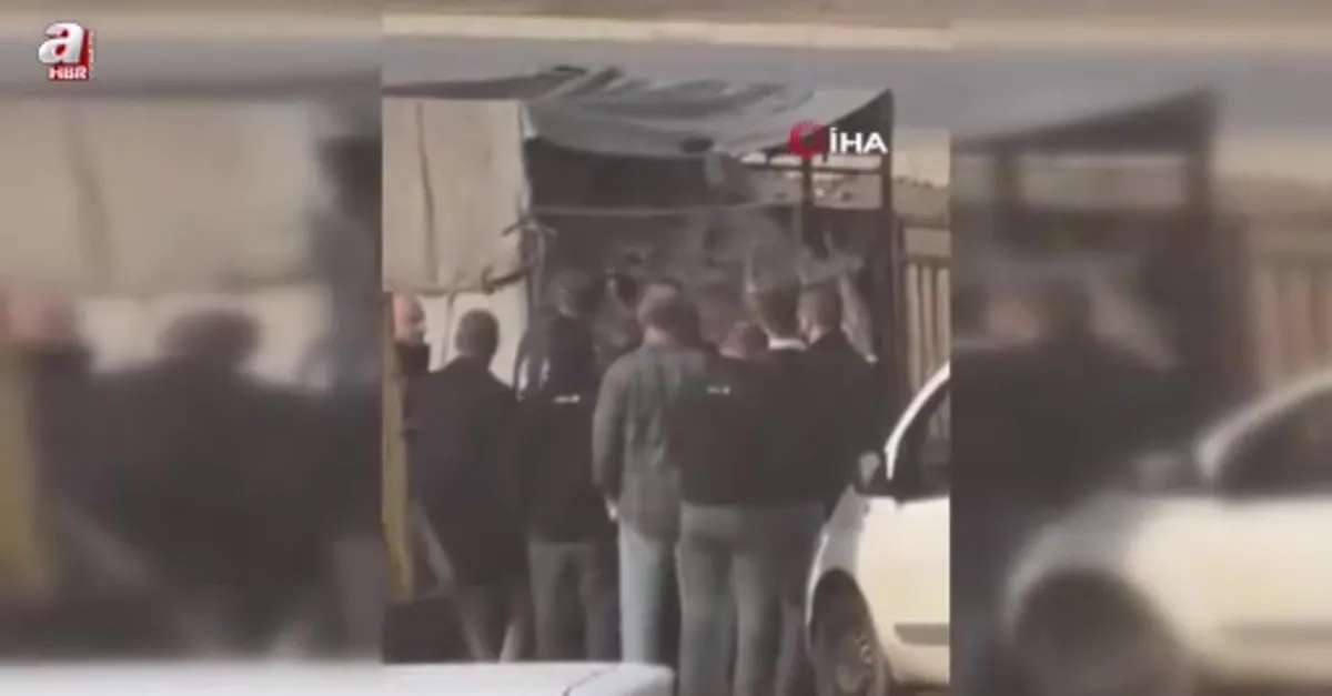 Kamyonetten çıkanlar mide bulandırdı!