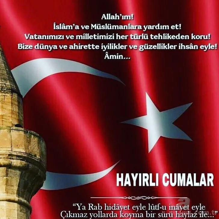 Resimli Cuma mesajları 12 Nisan ile sevdiklerinizi hatırlayın! En güzel, en yeni cuma mesajları resimli! 1