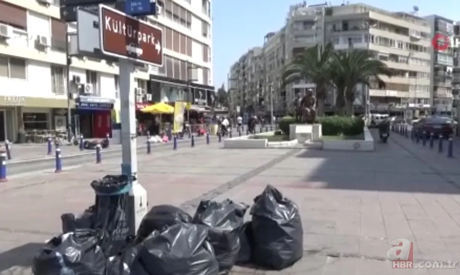 İzmir'de halkı isyan ettiren görüntüler! Karada çöp dağları, havada pis koku ve denizde balık ölümleri... 8