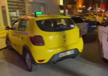 Fatih'te taksi 25 bin 250 lira ücret aldı