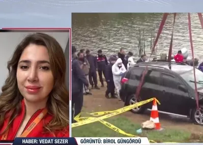 Elif Kumal’ın aracı göletten çıkarıldı!