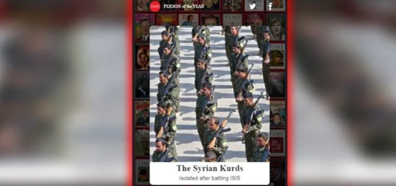 TIME dergisinden büyük skandal! Teröristleri kahraman ilan ettiler