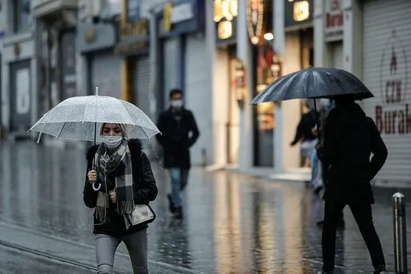 Meteoroloji'den kritik hava durumu uyarısı! İstanbul için kuvvetli yağış ve rüzgar uyarısı | 11 Mart 2021 hava durumu - 9