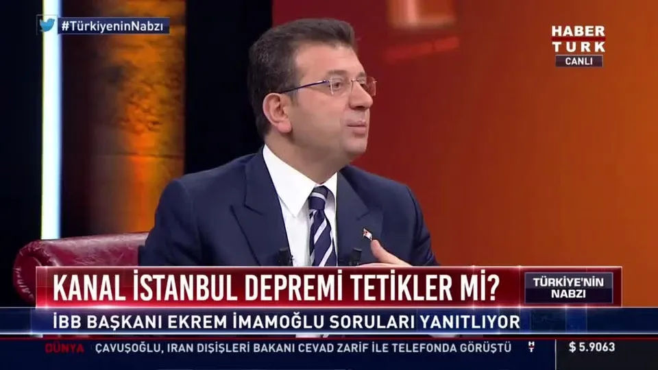 Ekrem İmamoğlu Kanal İstanbul konusunda bilimi yok saydı