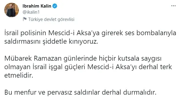 Son dakika: İsrail polisinden Mescid-i Aksa'da cemaate alçak saldırı - 9
