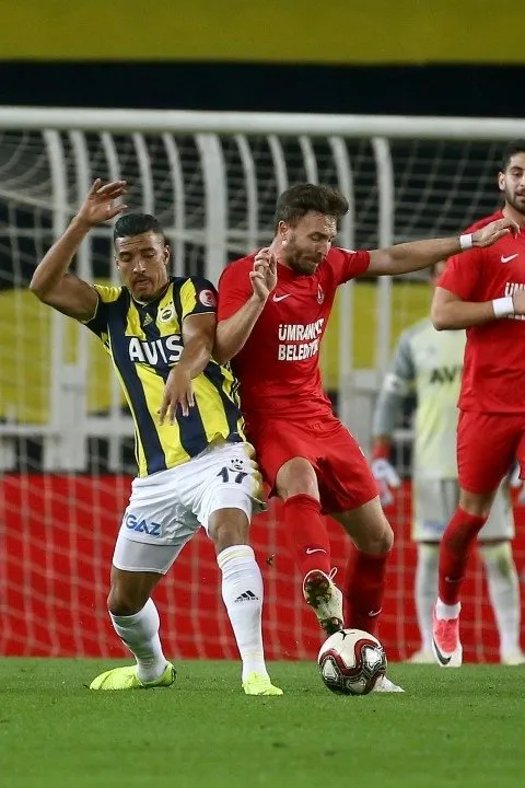 Fenerbahçe - Ümraniyespor maçından kareler
