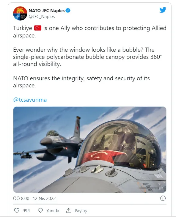 Son dakika: NATO'dan dikkat çeken 'Türkiye' paylaşımı - 2