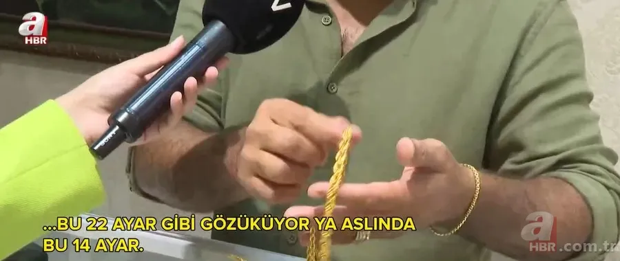 Altın alırken dikkat! Kalpazanlar altının ayarıyla oynuyor I Sahte altın nasıl anlaşılır? 5