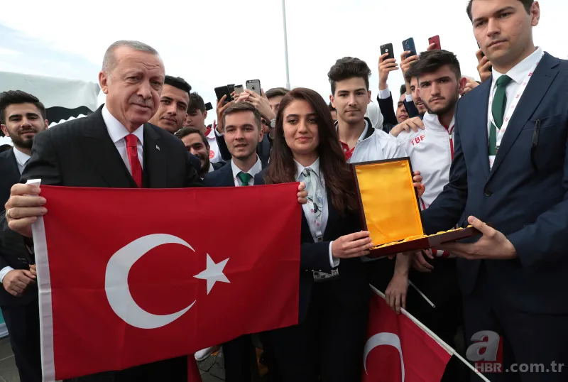 Başkan Erdoğan Samsun'da halka seslendi 9